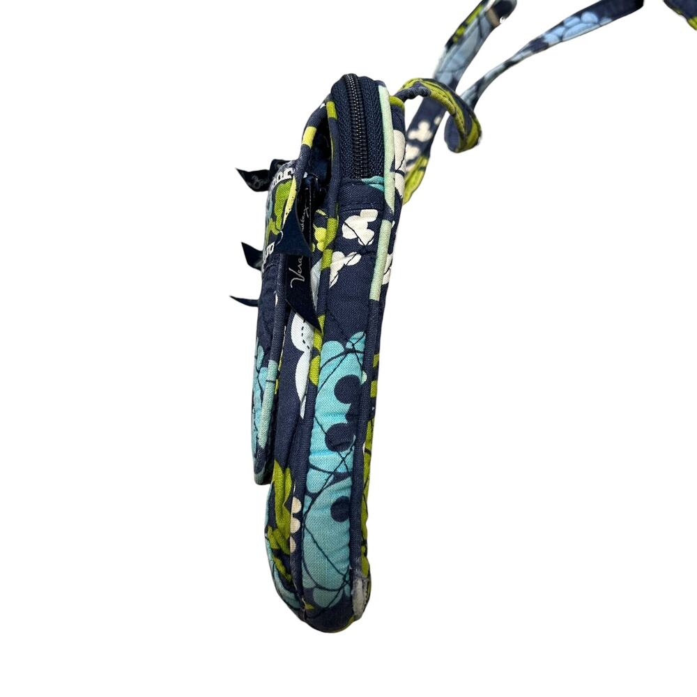 Vera Bradley Disney Parks Where's Mickey Mini Hipster Crossbody Bag Green Blue - Picture 7 of 10